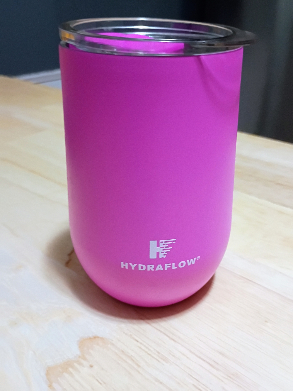 Hydraflow Stemless Wine Pink Insulated Tumbler - Double Wall Travel Cup
